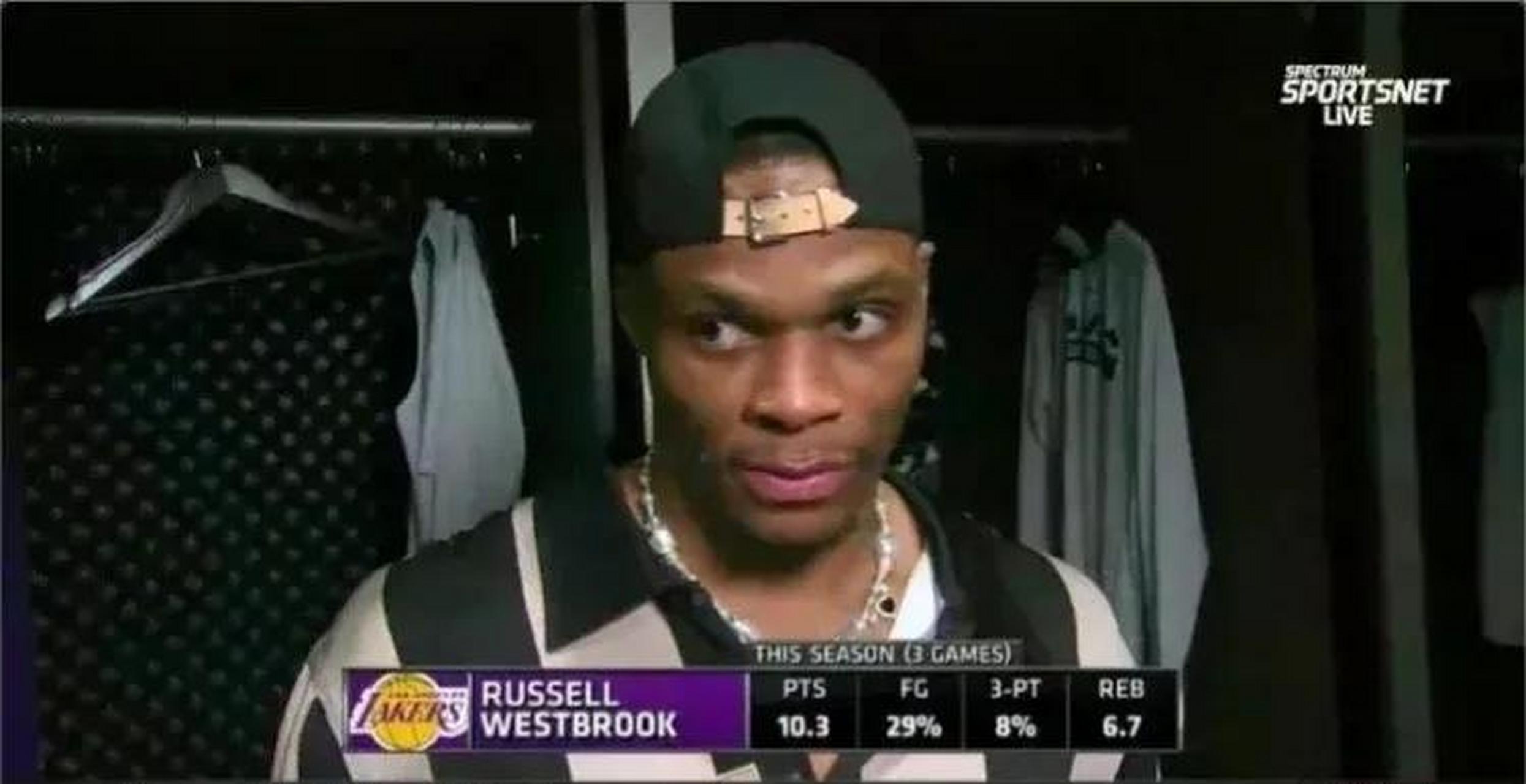 雷霆不敌湖人,维斯布鲁克砍下分 雷霆不敌湖人,维斯布鲁克砍下分