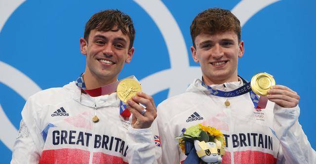 英国选手在跳水比赛中表现出色 英国选手在跳水比赛中表现出色