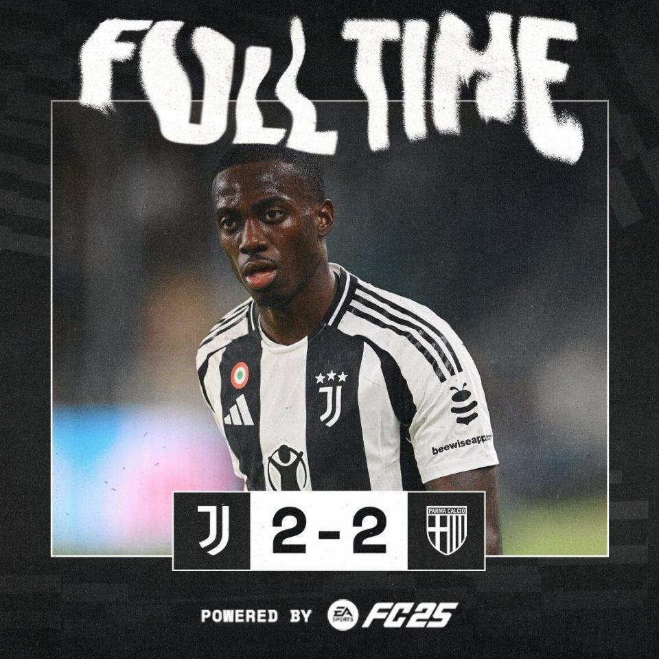 尤文图斯客场战平，保持不败！