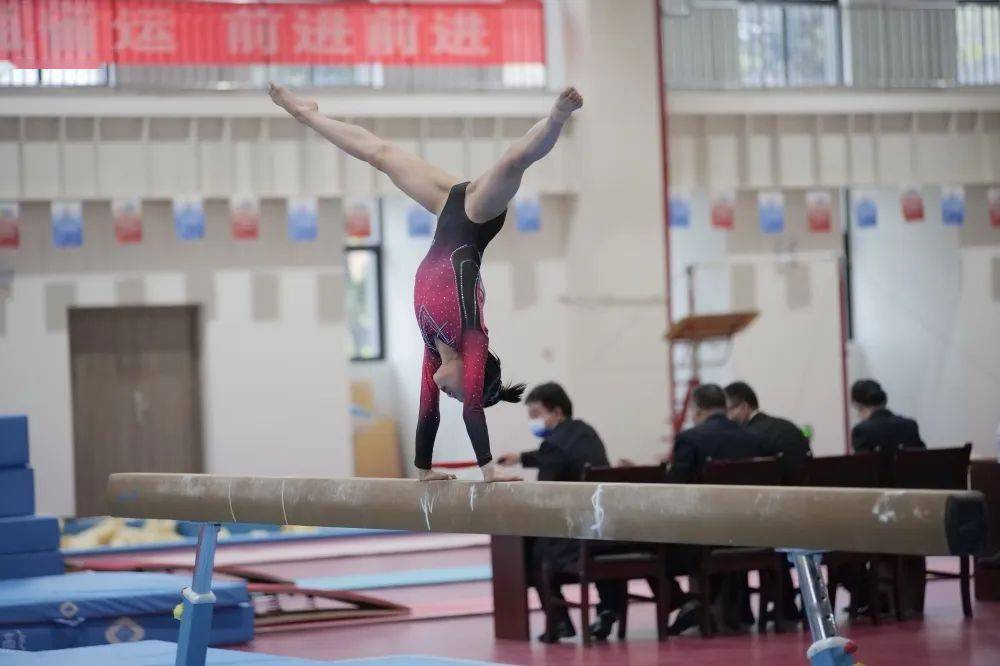 体操赛场上精彩纷呈动作惊艳的简单介绍